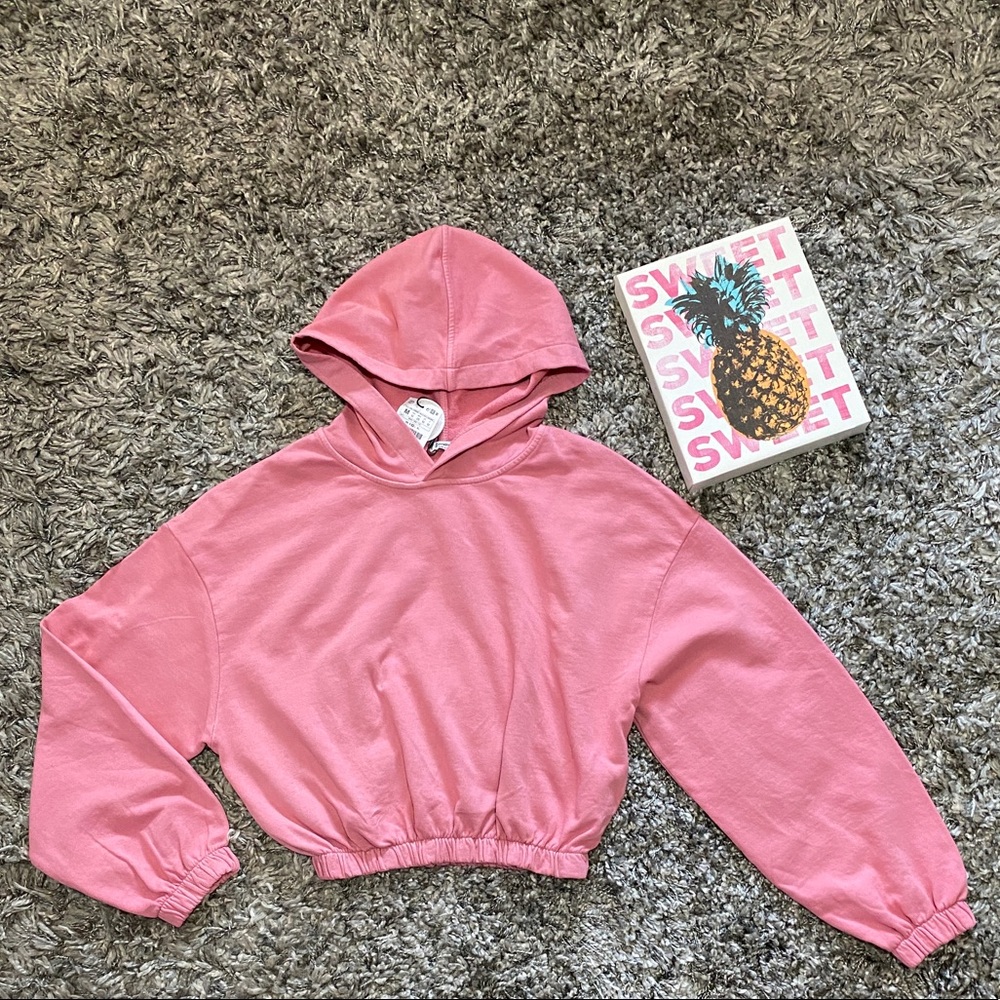 NEW STRADIVARIUS cropped hoodie